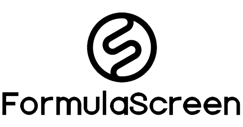 formulascreen negro logo