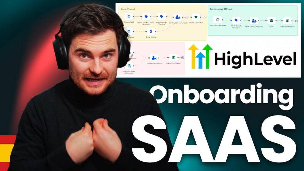 Onboarding GoHighLevel SaaS - configuración automática caso real Kers Agency