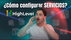 Chema Aznar configurando servicios y calendarios en GoHighLevel