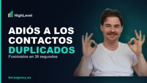 Chema Aznar — fusionar contactos duplicados en GoHighLevel